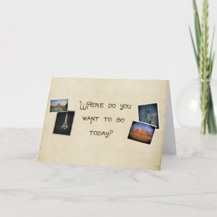 Carte Où voulez-vous aller ?