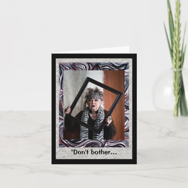 Carte Oubliez de marcher un mile dans mes chaussures Car (Devant)