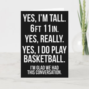 Carte Oui je suis grand et joue Sketll Fun 6'11'' Tee Ca