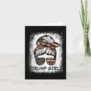 Carte Oui, Je Suis Une Fille Trump - Trump 2024 Elect