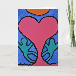 Carte "Our Love" Happy Birthday Greeting Card