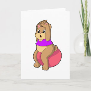 Carte Ours à la forme avec ballon d'exercice.PNG