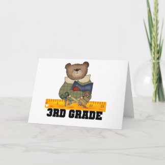 Carte Ours avec règle 3e grade