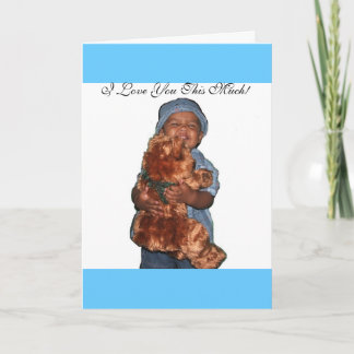 Carte Ours de bébé