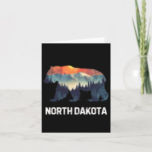 Carte Ours du Dakota du Nord