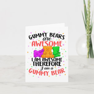 Carte Ours Gummy Danser Animal Bonbons Pour Jeune Adulte