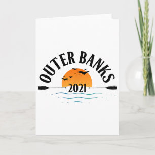 Carte Outer Banks NC - OBX Voyage de vacances en famille