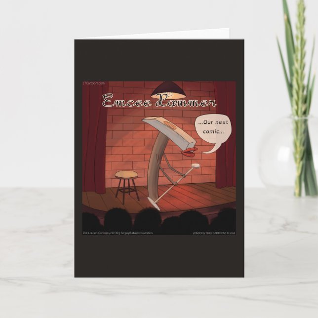 Carte Outils de LTCartoons pour les comédiens drôles (Devant)