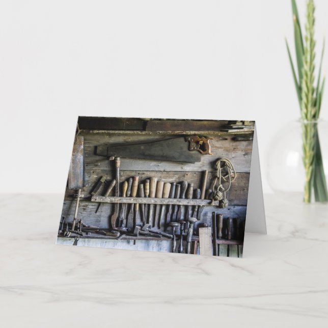 Carte Outils rustiques (Devant)