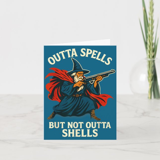 Carte Outta Spells But Not Outta Shells Vintage  (Devant)