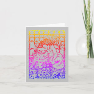 CARTE OUVERTURE DE L'ANGE DE GUARDIAN, SYMPATHIE DU MOUR