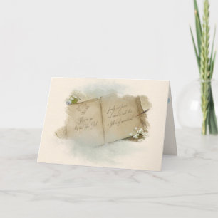 Carte ouvrage vintage ouvert pour 50e anniversaire