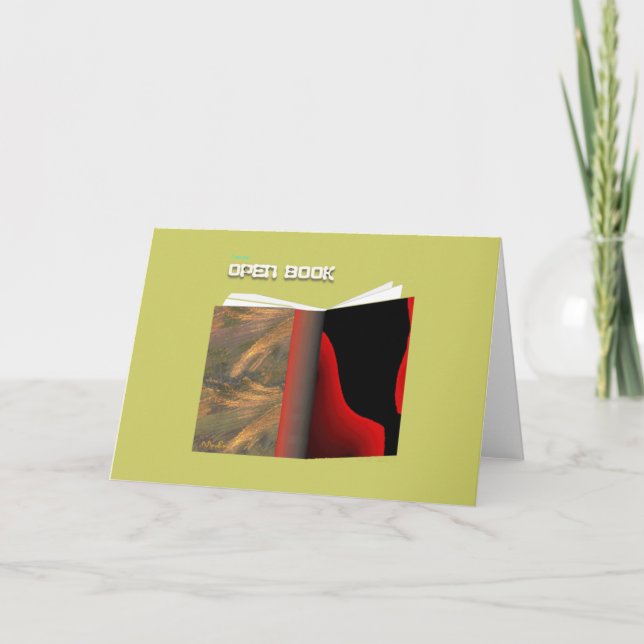 Carte Ouvrir le livre (Devant)