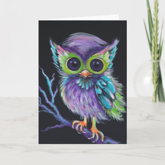 Carte Owl be Your Friend (Devant)