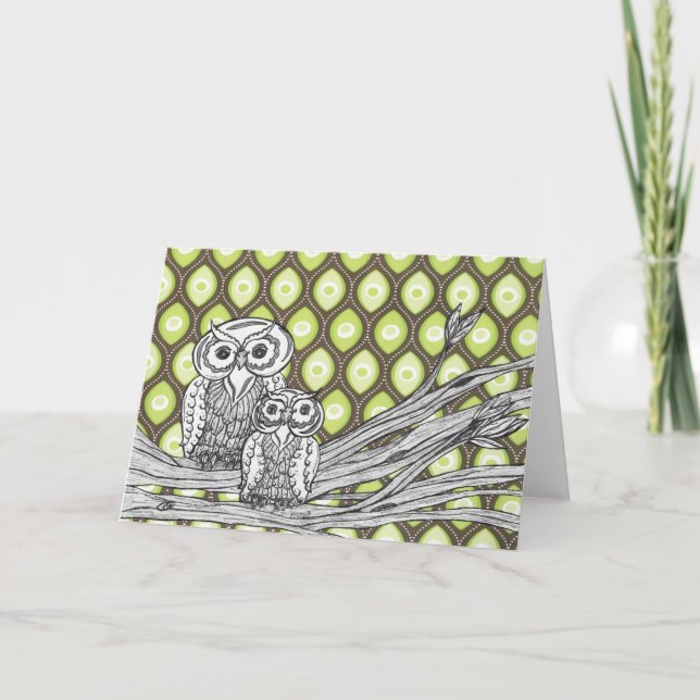Carte Owls 11 (Devant)