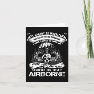 Carte Own-it Forever Le titre Ranger de l'Armée aéroport