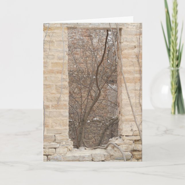 Carte "Oxford Mill Window Vine" (Devant)