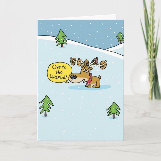 Carte Oye to the World Hanoukka (Devant)