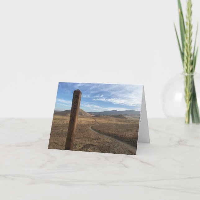 Carte Pacific Crest Trail (Devant)