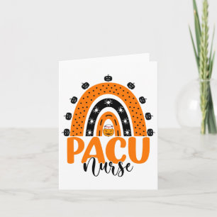 Carte Pacu Infirmière Rainbow Pacu Infirmière Citrouille