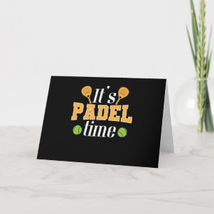 Carte Padel Time Tennis Sport