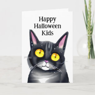 Carte Page Personnalisée Happy Halloween Kids Coloring