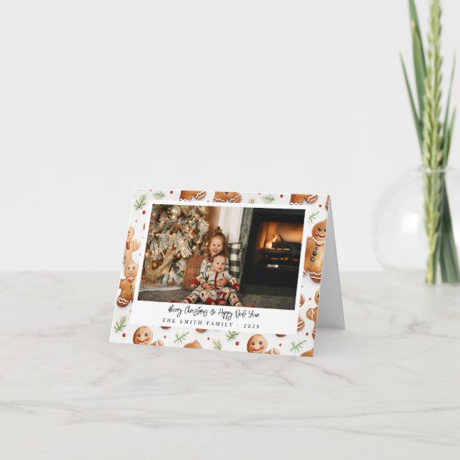 Carte Pain d'épices de nouveauté Hommes Photo de vacance (Devant)