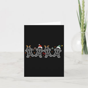 Carte Pain d'épices Squelette Noël Radiologie Shir Xray