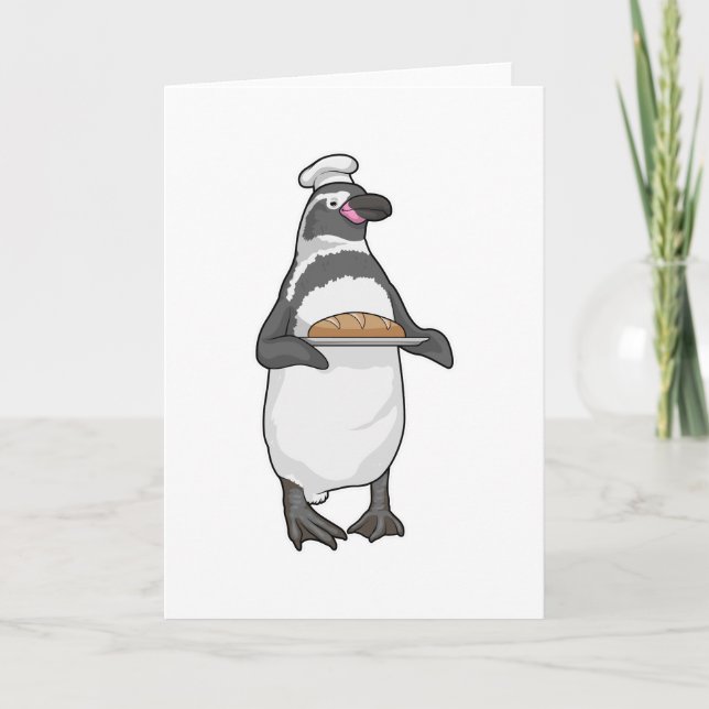 Carte Pain Penguin Baker (Devant)