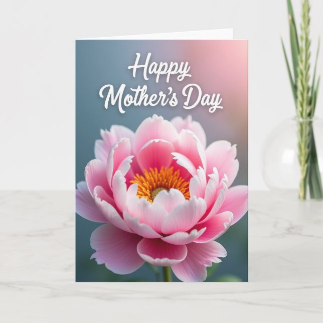 Carte Painterly Floral Mothers Day Card (Devant)