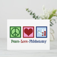 Paix Amour Phlébotomie Mignonne Phlébotomiste