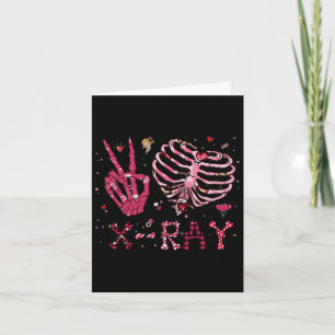 Carte Paix Amour Radiographie Saint-Valentin 