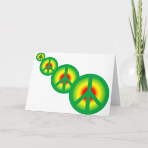 Carte Paix de Rasta multi