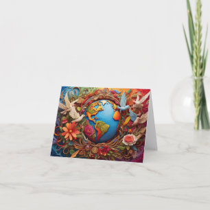 CARTE PAIX MONDIALE