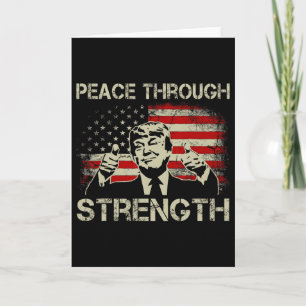 Carte Paix par la force Trump Opération Midnight Ha