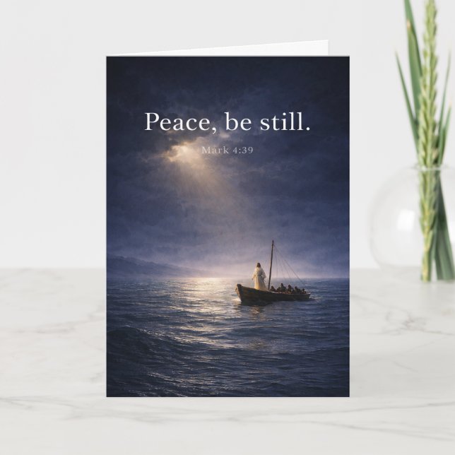 Carte Paix, reste en repos (Devant)