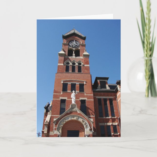 Carte Palais de justice Washington, Iowa (Devant)