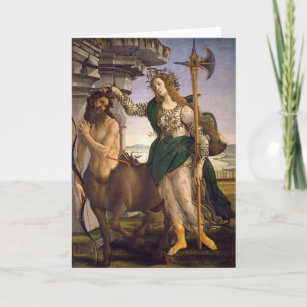 Carte Pallas et le Centaur   Botticelli