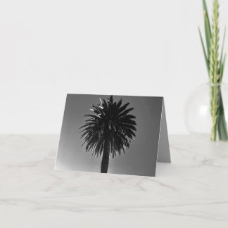 Carte Palm Tree Folded Greeting Card