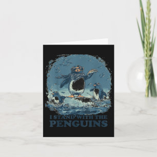 Carte Palmes En Haut Je Me Trouve Avec Les Pingouins