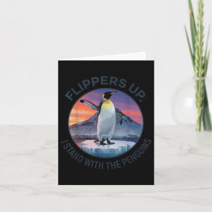 Carte Palmes En Haut Je Me Trouve Avec Les Pingouins