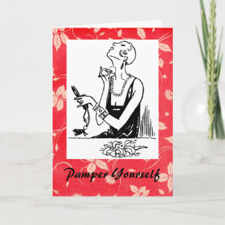 Carte Pamper Vous-Même