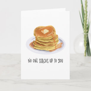 Carte Pancakes Drôle Personne Ne Vous Emmène Jusqu'À L'A