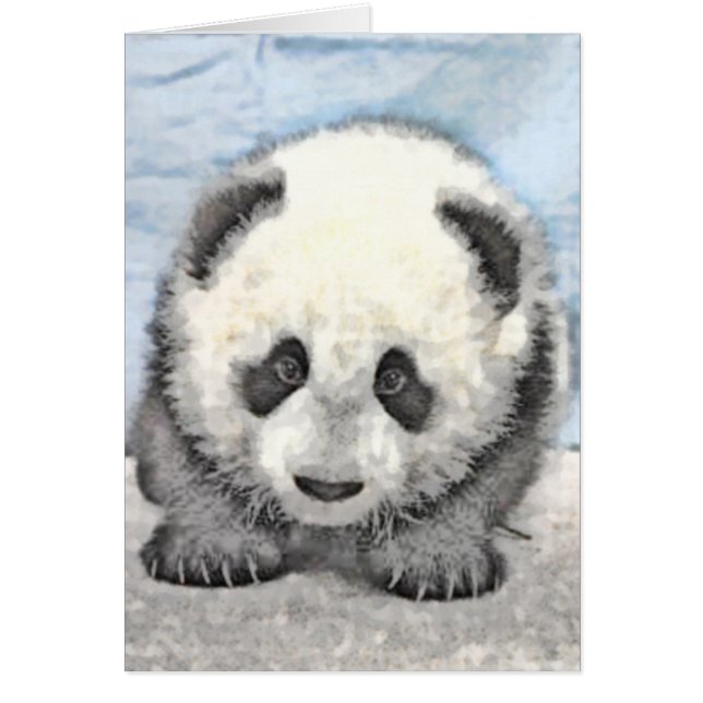 Carte Panda (Devant)