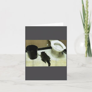 Carte Panda ivre drôle détruit Raton laveur ivre 