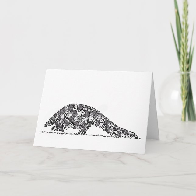 Carte Pangolin en patrouille (Devant)