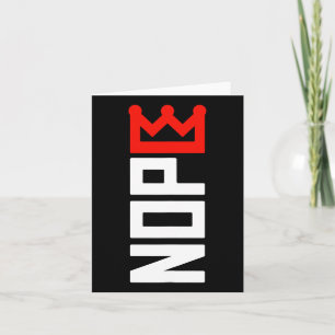 Carte Panneau de protestation No Kings Vertical