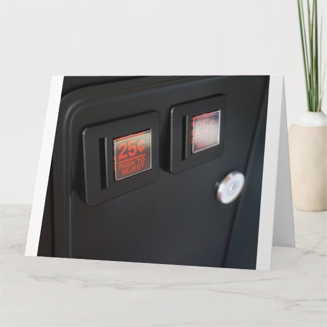 Carte Panneau d'emplacement de pièce de machine d'arcade (Devant)