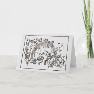 Carte Panneau Petroglyph - Rochester Creek, Utah Card