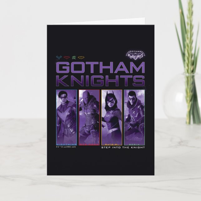 Carte Panneaux de héros Gotham Knights (Devant)